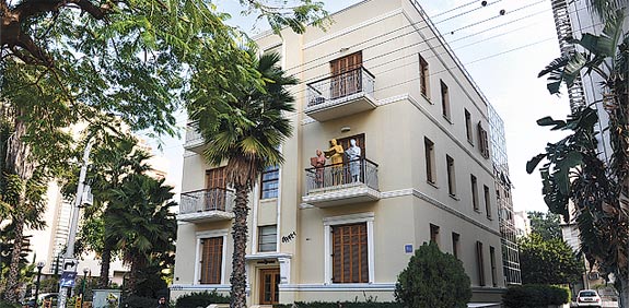 בניין של המלון המתוכנן / צלם: תמר מצפי
